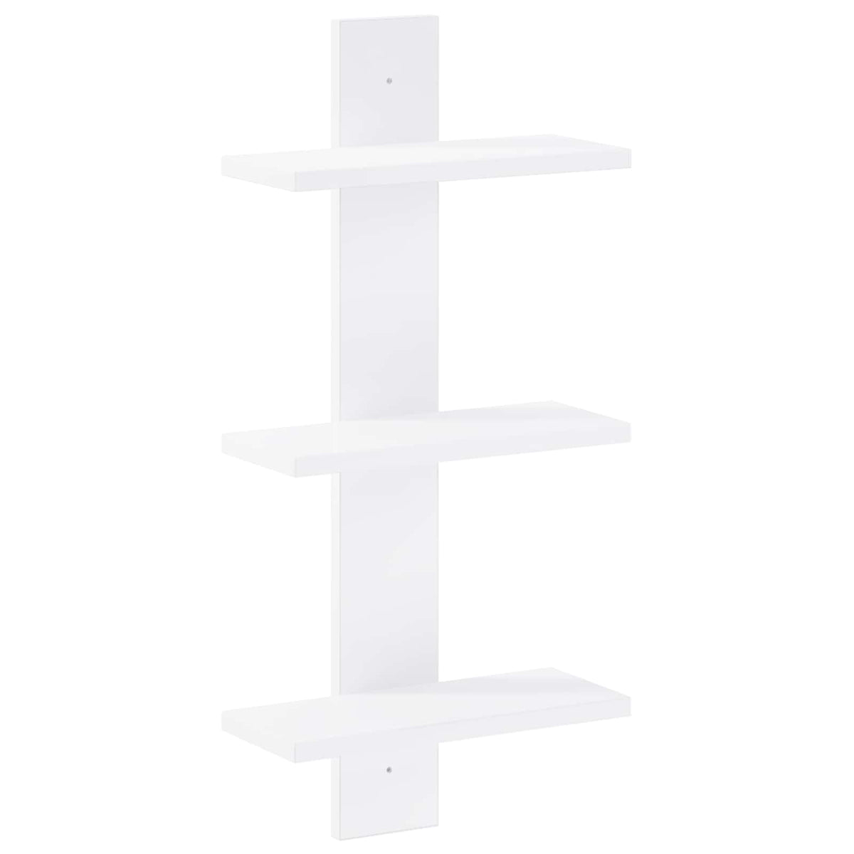Wall Shelf White 30 x 13.5 x 64.5 cm Engineered Wood