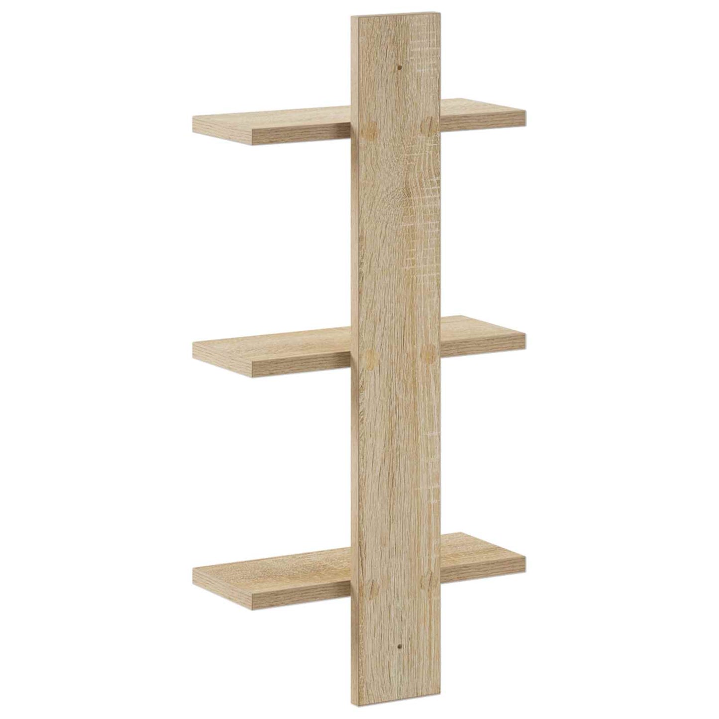 Wall Shelf Sonoma Oak 30 x 13.5 x 64.5 cm Engineered Wood