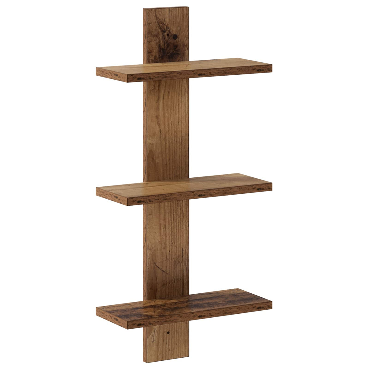 Wall Shelf Old Wood 30 x 13.5 x 64.5 cm Engineered Wood