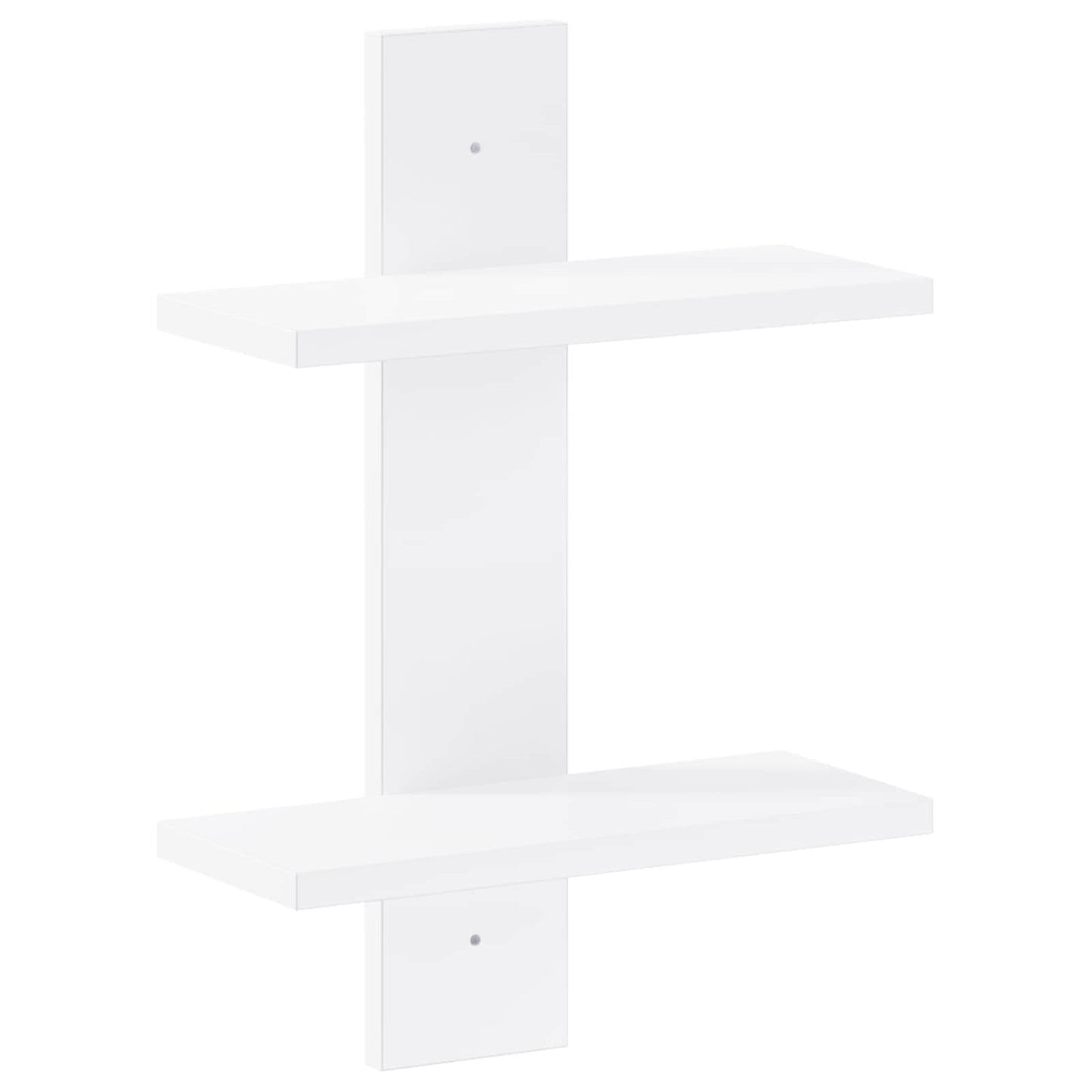 Wall Shelf White 30 x 13.5 x 43 cm Engineered Wood