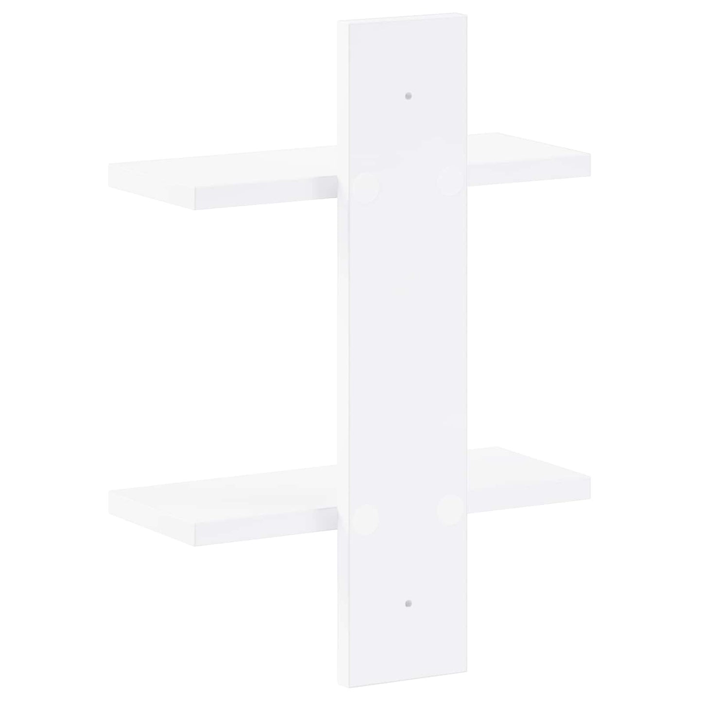 Wall Shelf White 30 x 13.5 x 43 cm Engineered Wood