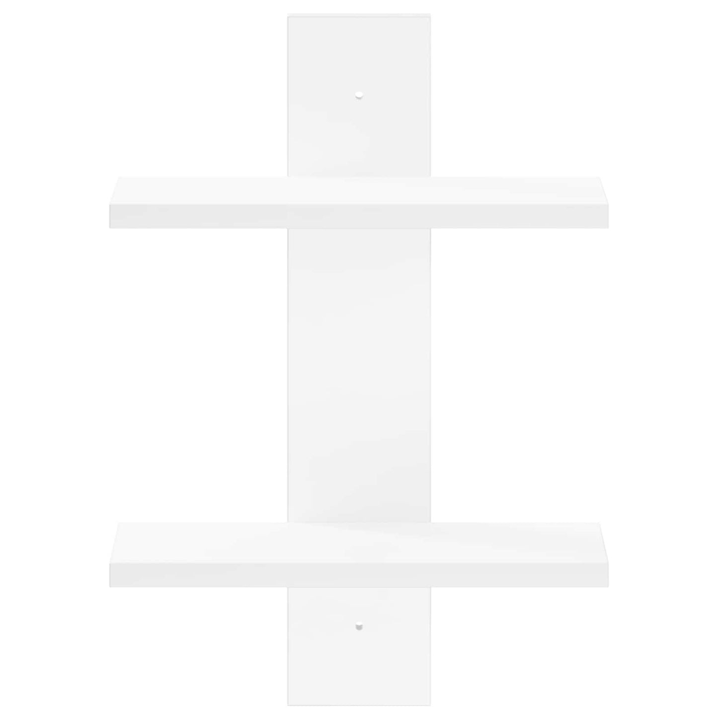 Wall Shelf White 30 x 13.5 x 43 cm Engineered Wood
