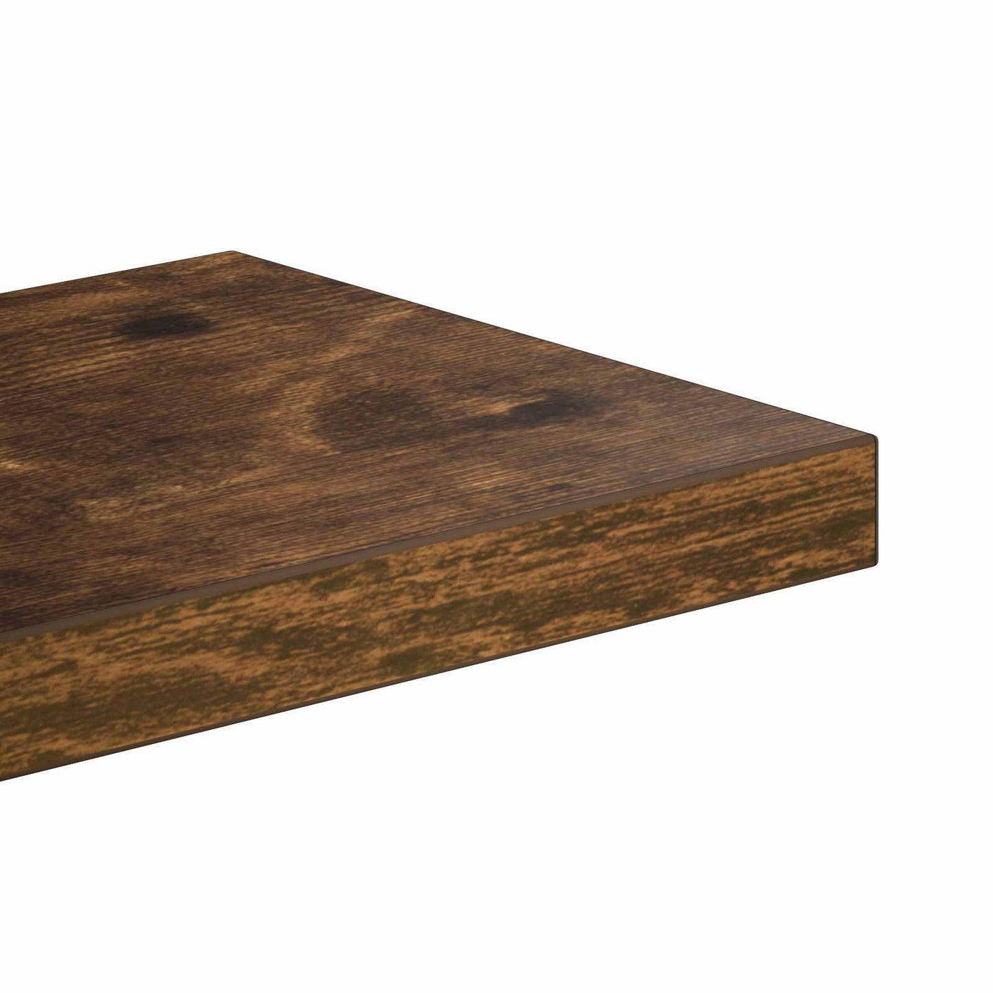 Wall Shelf Smoked Oak 61 x 13.5 x 105 cm Engineered Wood