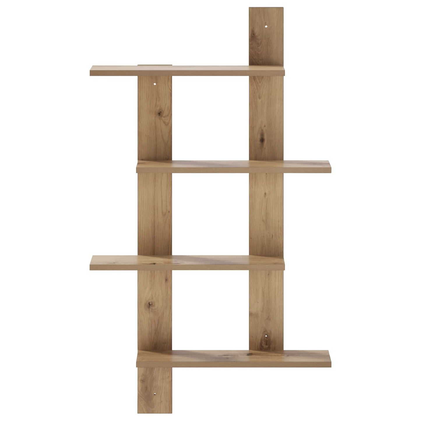 Wall Shelf Artisan Oak 61 x 13.5 x 105 cm Engineered Wood