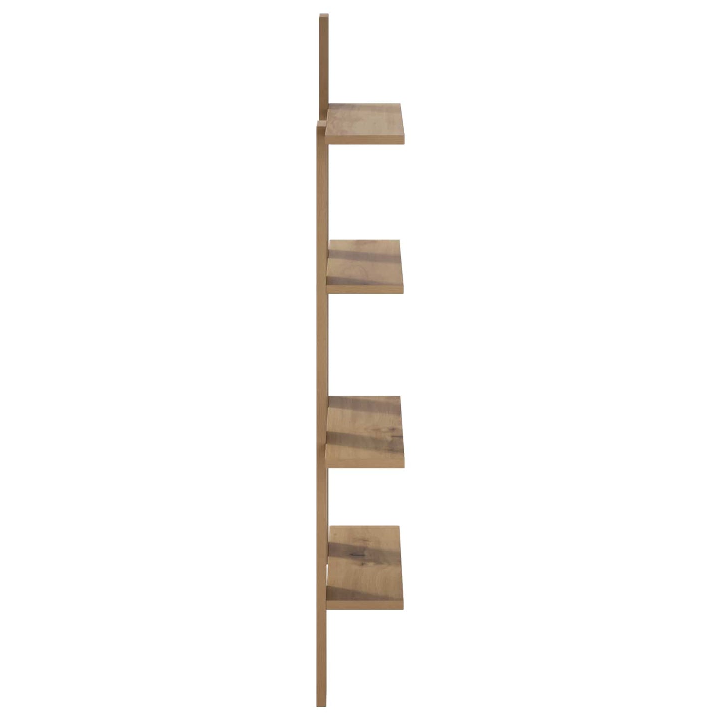 Wall Shelf Artisan Oak 61 x 13.5 x 105 cm Engineered Wood