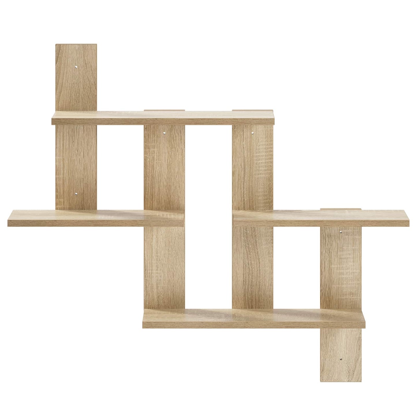 Wall Shelf Sonoma Oak 85 x 13.5 x 73.5 cm Engineered Wood