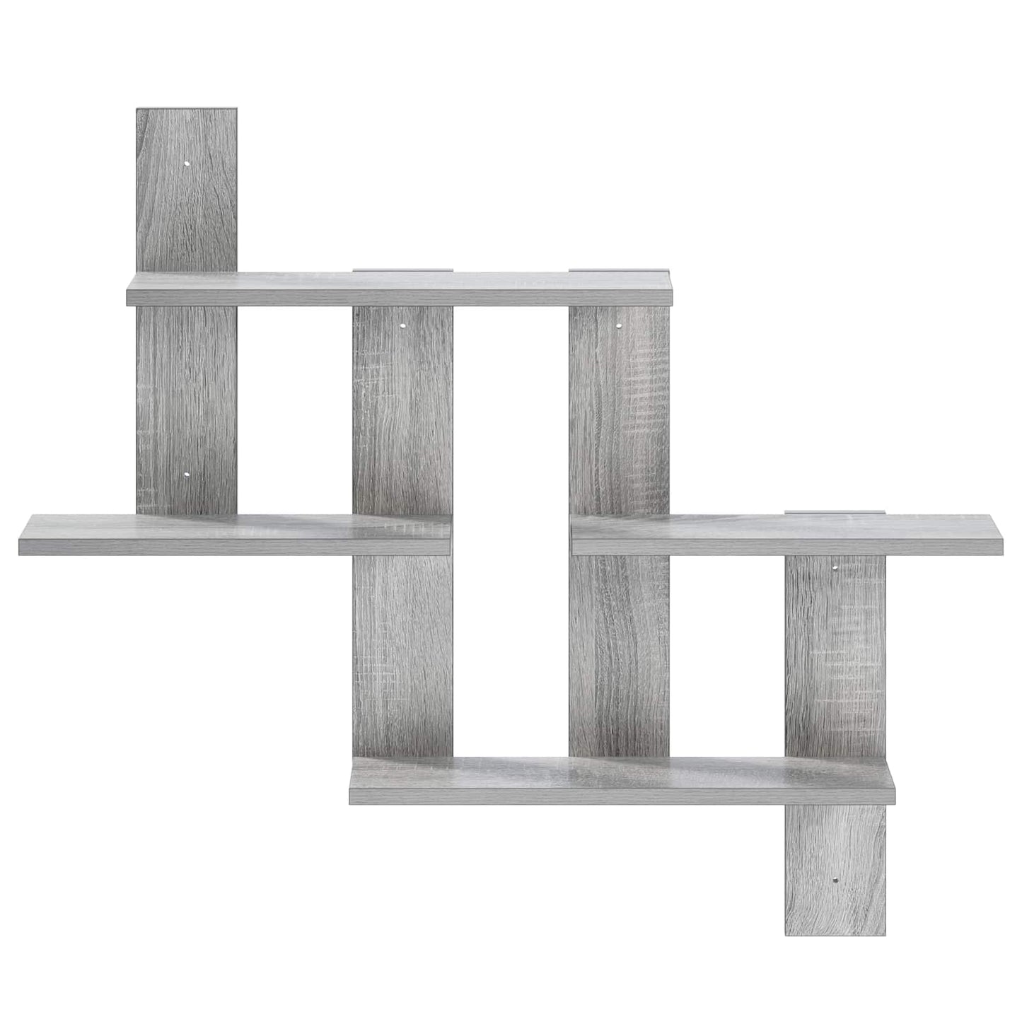Wall Shelf Grey Sonoma 85 x 13.5 x 73.5 cm Engineered Wood