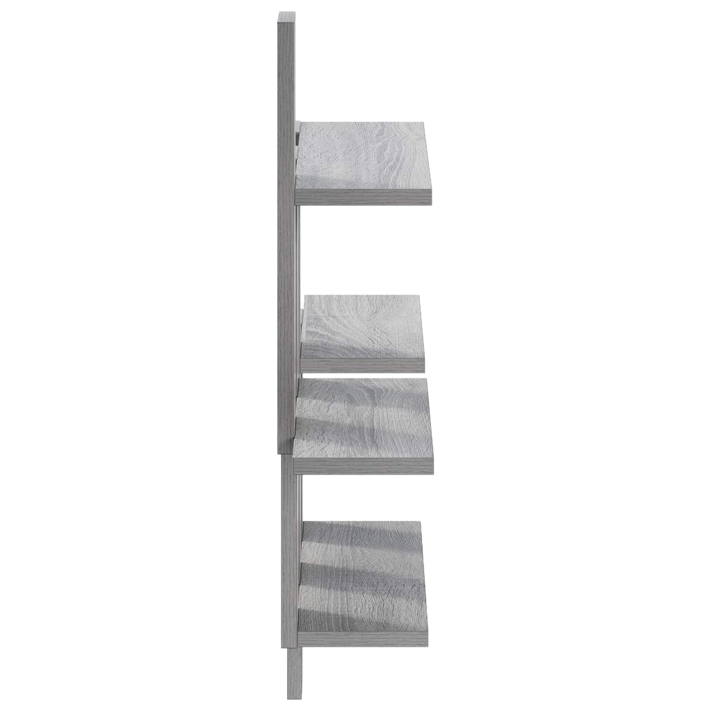 Wall Shelf Grey Sonoma 85 x 13.5 x 73.5 cm Engineered Wood