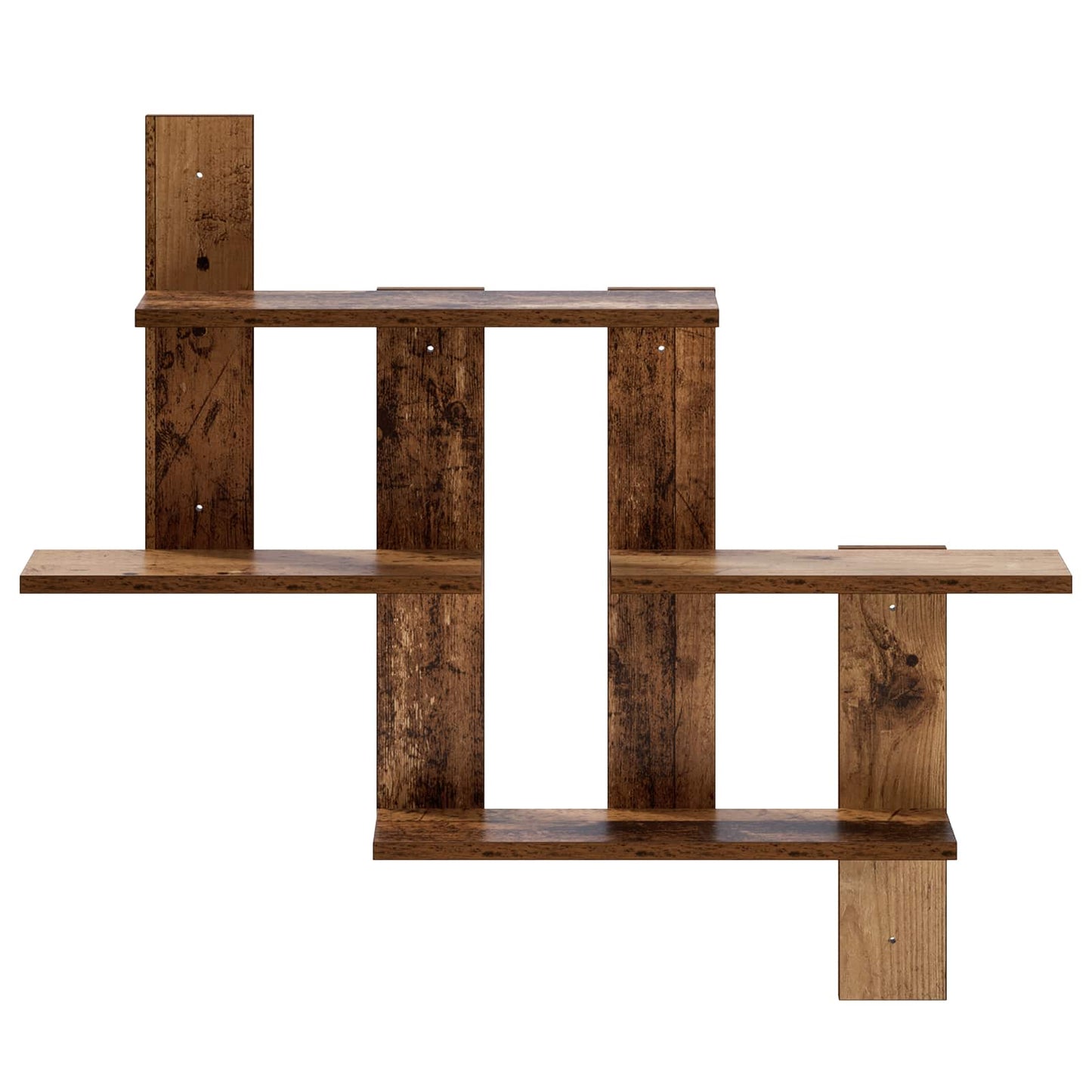 Wall Shelf Oak Wood 85 x 13.5 x 73.5 cm Engineered Wood