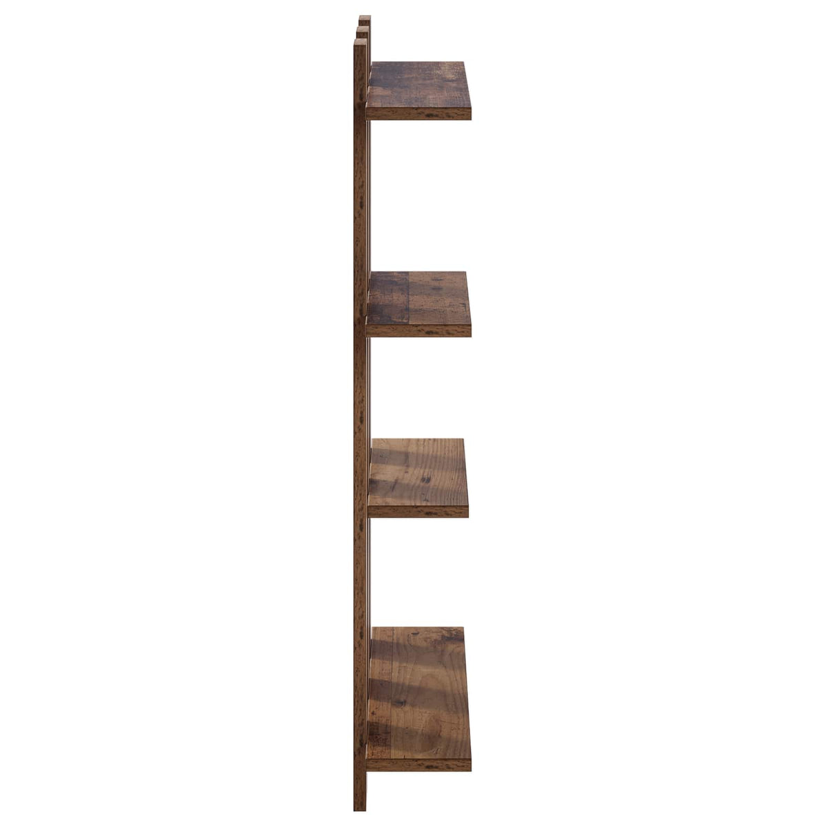 Wall Shelf Old Wood 61 x 13.5 x 88 cm Engineered Wood
