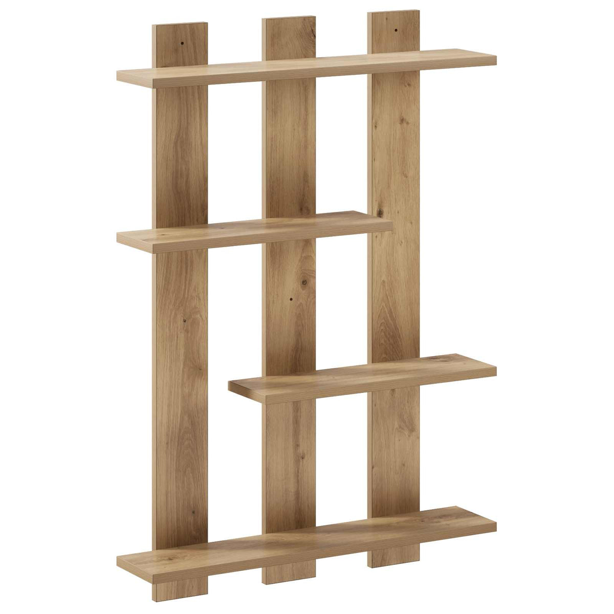 Wall Shelf Artisan Oak 61 x 13.5 x 88 cm Engineered Wood