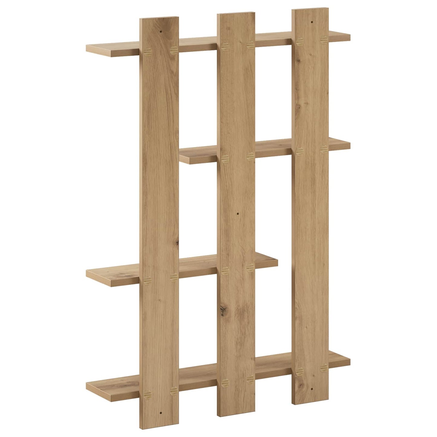 Wall Shelf Artisan Oak 61 x 13.5 x 88 cm Engineered Wood