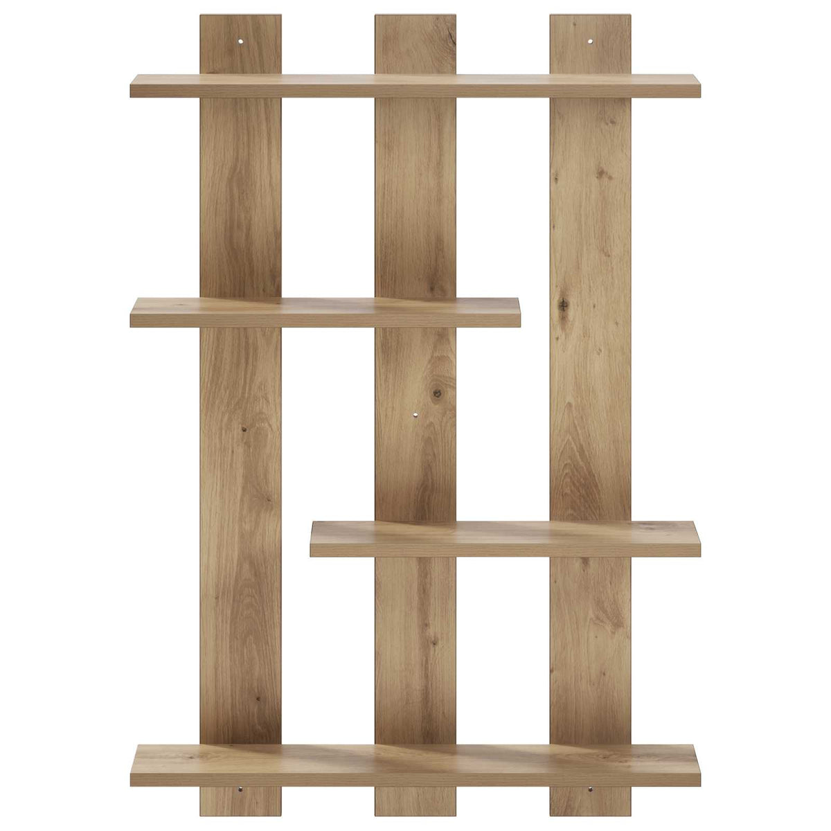 Wall Shelf Artisan Oak 61 x 13.5 x 88 cm Engineered Wood