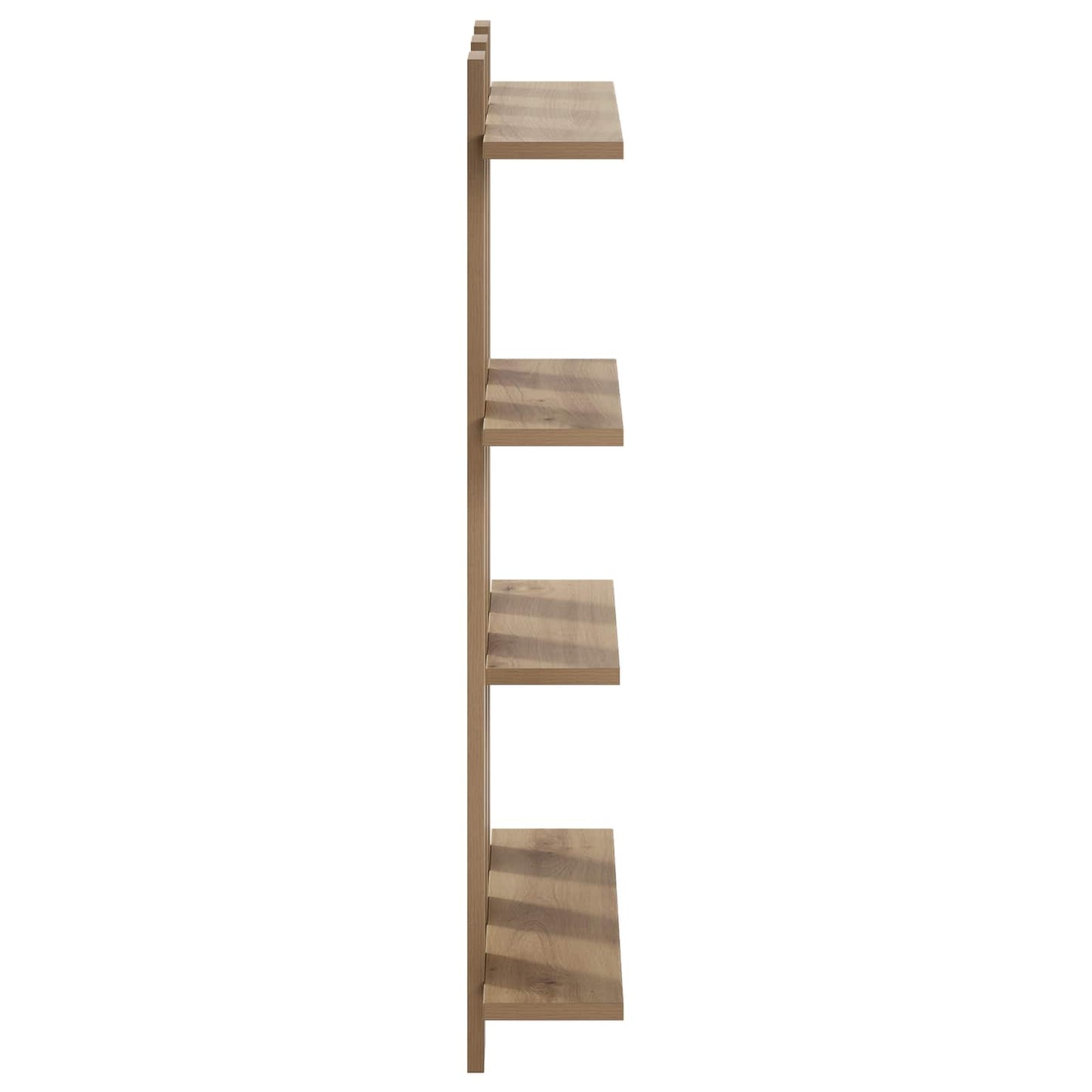 Wall Shelf Artisan Oak 61 x 13.5 x 88 cm Engineered Wood