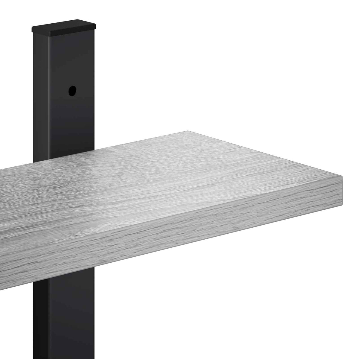Wall Shelf Grey Sonoma 102 x 13.5 x 102 cm Engineered Wood