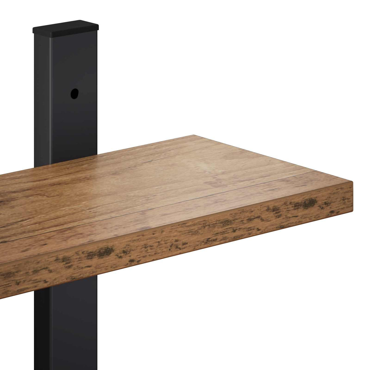 Wall Shelf Old Wood 102 x 13.5 x 102 cm Engineered Wood