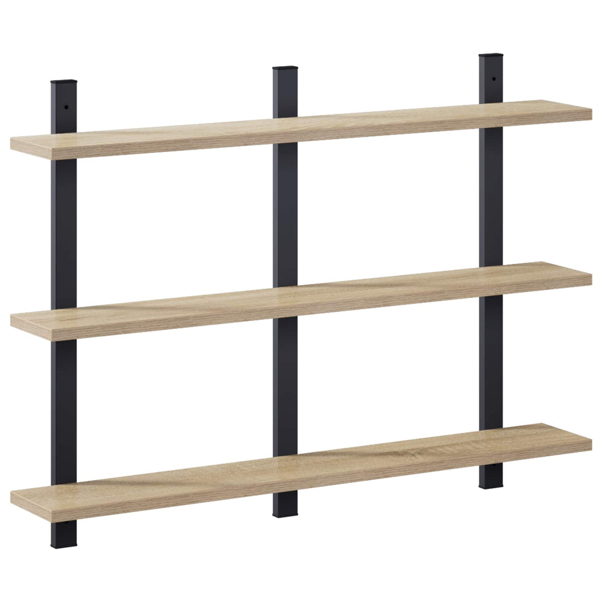 Wall Shelf Sonoma Oak 79.5 x 13.5 x 58 cm Engineered Wood
