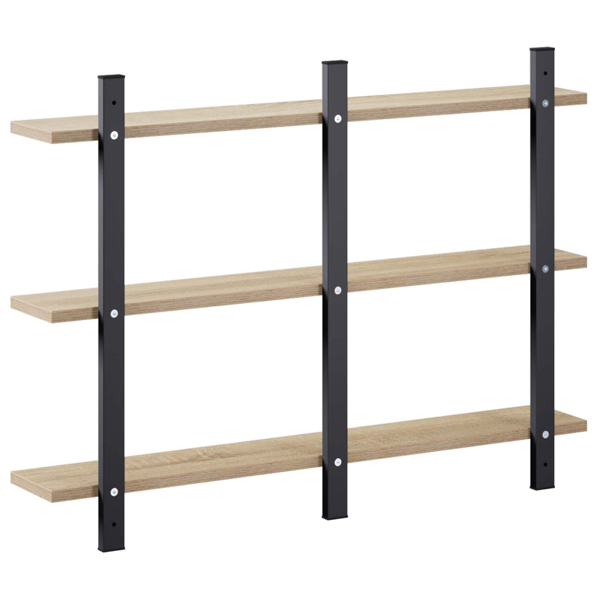 Wall Shelf Sonoma Oak 79.5 x 13.5 x 58 cm Engineered Wood