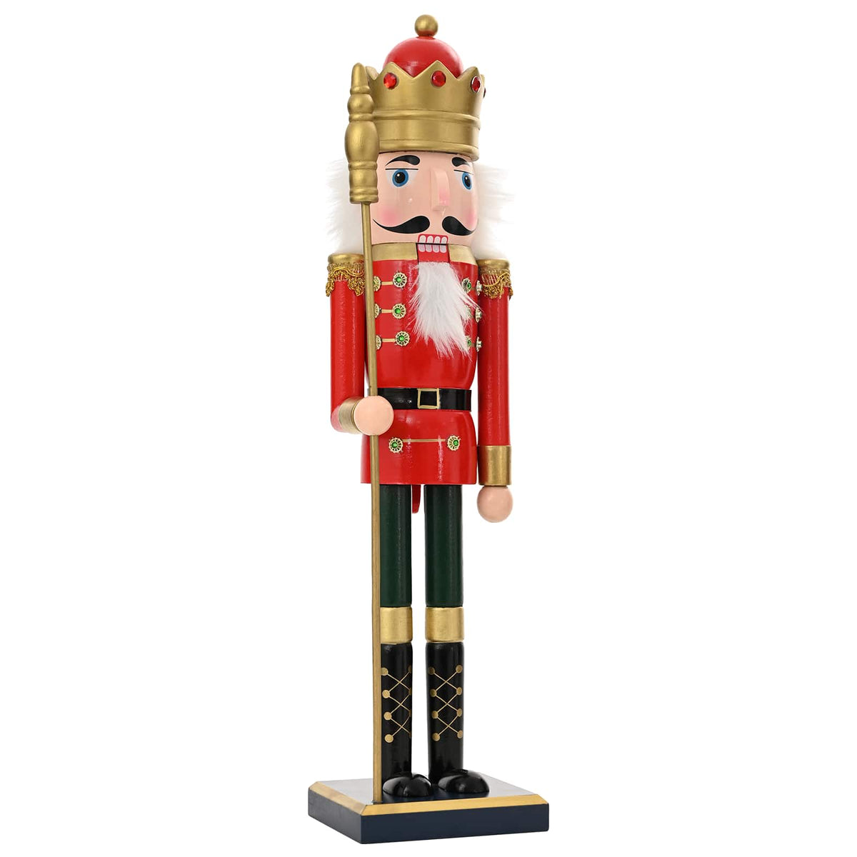 Christmas Nutcracker TURKU Red and Black 50 cm