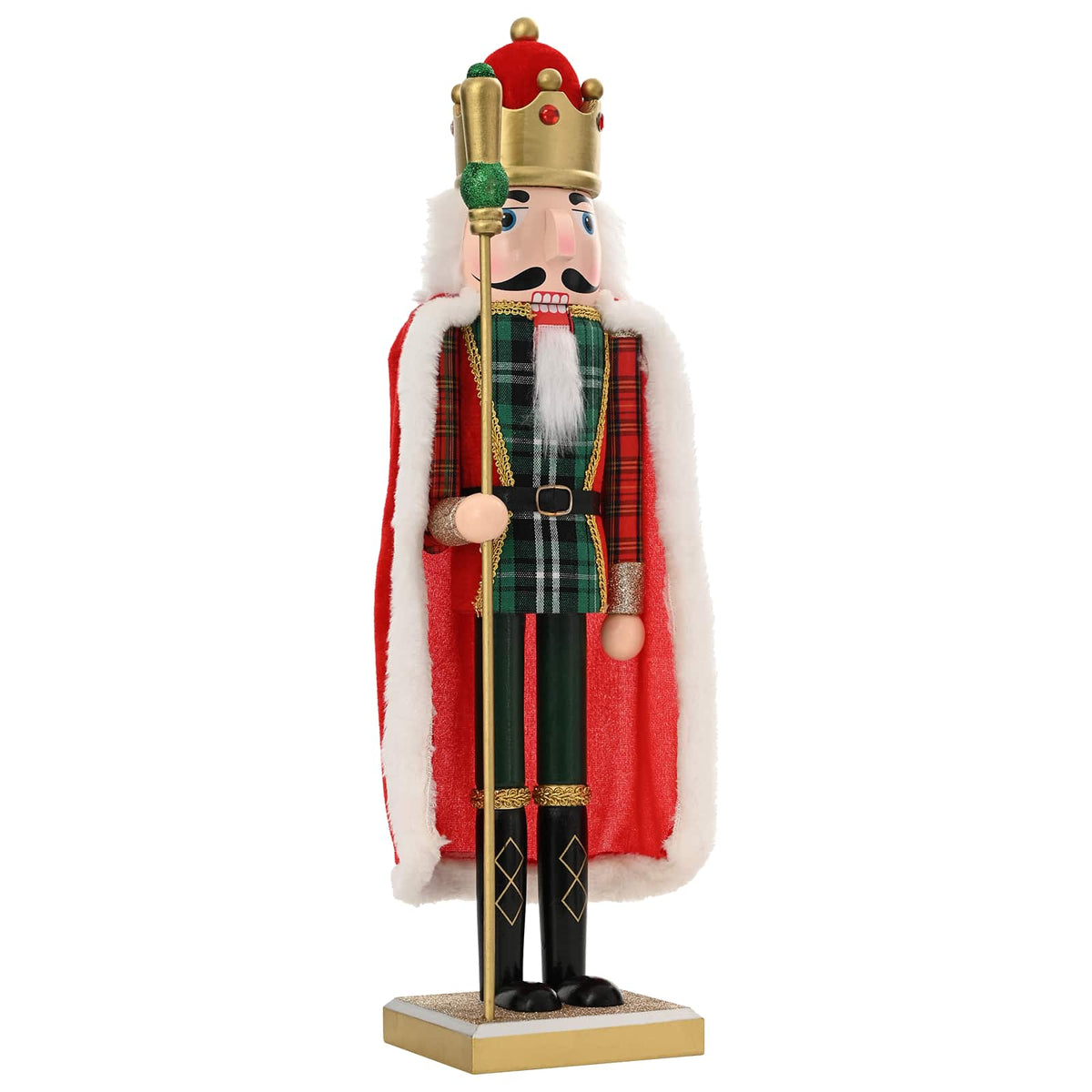 Christmas Nutcracker TURKU Red and Black 50 cm
