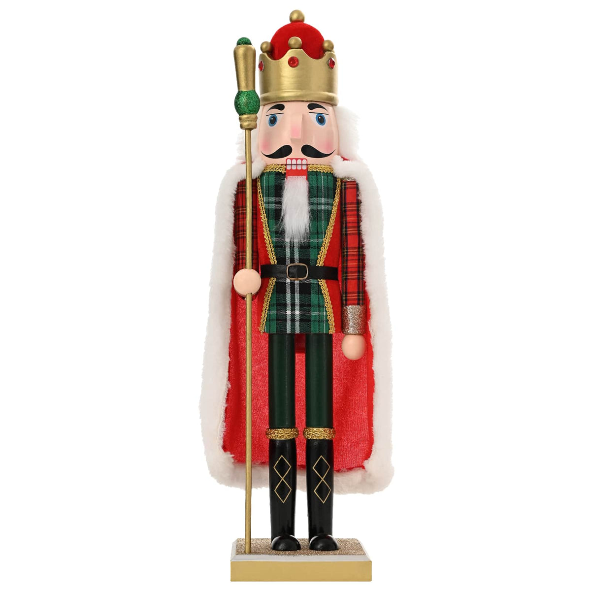 Christmas Nutcracker TURKU Red and Black 50 cm