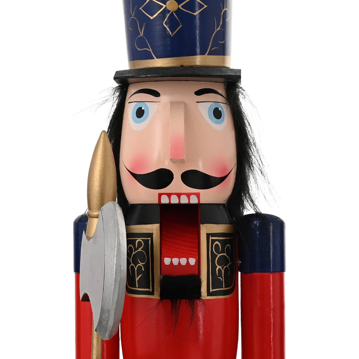 Christmas Nutcracker TURKU Red and Black 91 cm