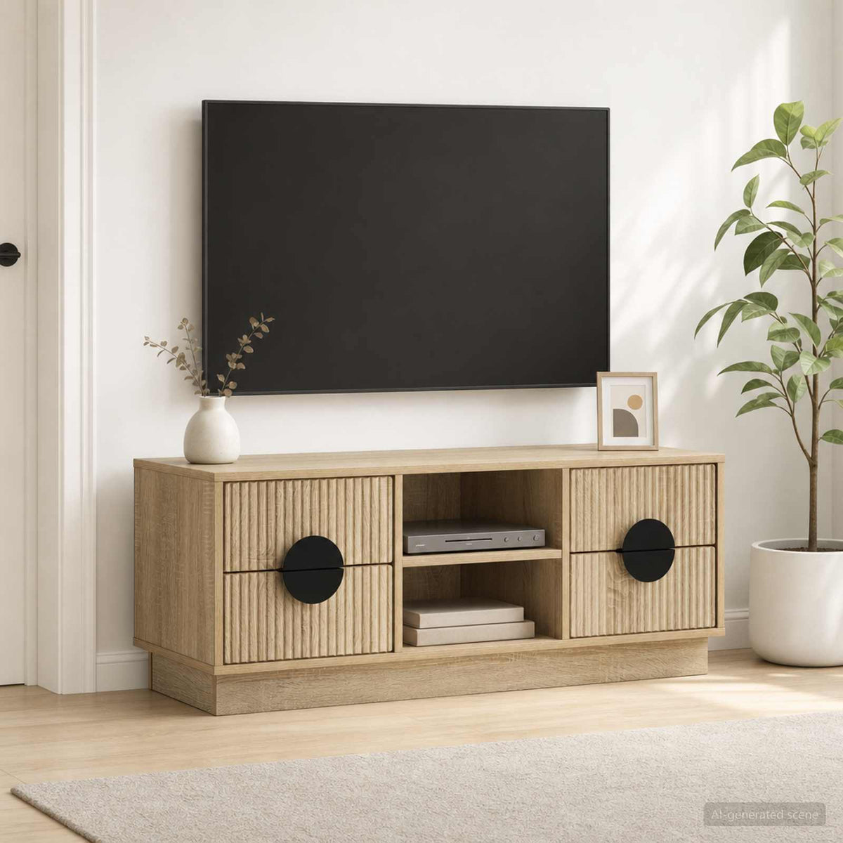 TV Cabinet VENRAY 101 x 36.5 x 40 cm Sonoma Oak