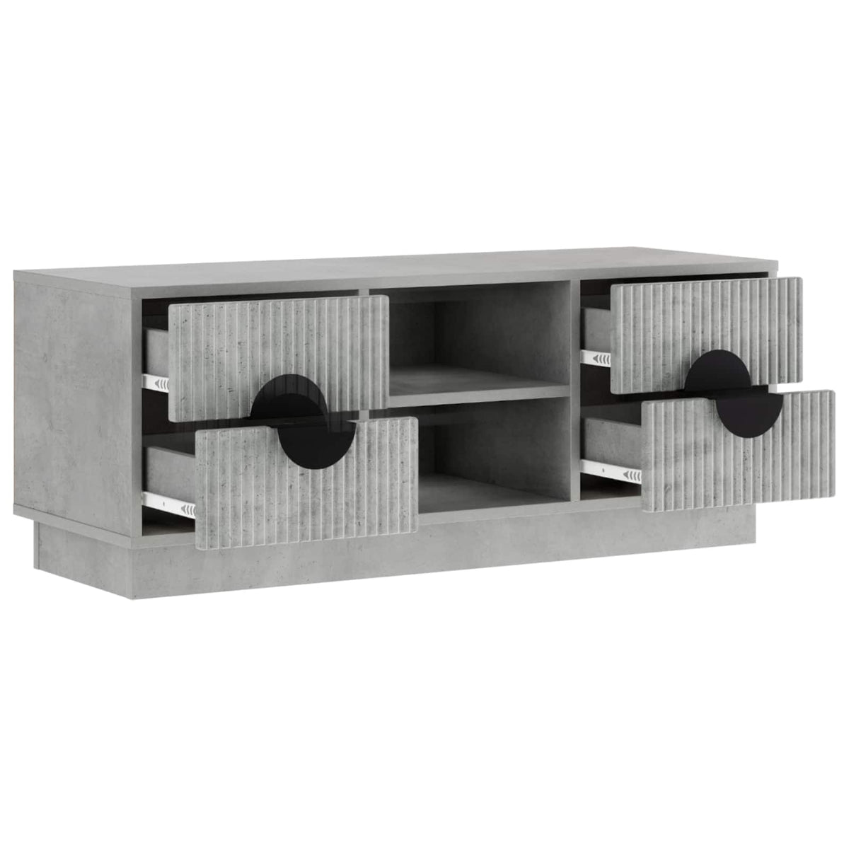 TV Cabinet VENRAY 101 x 36.5 x 40 cm Concrete Grey