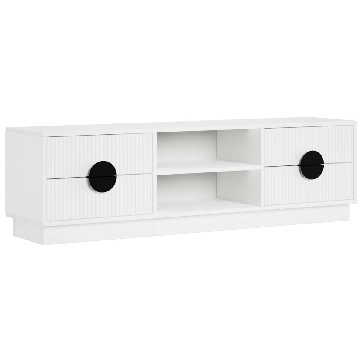 TV Cabinet VENRAY 137.5 x 33 x 40 cm White
