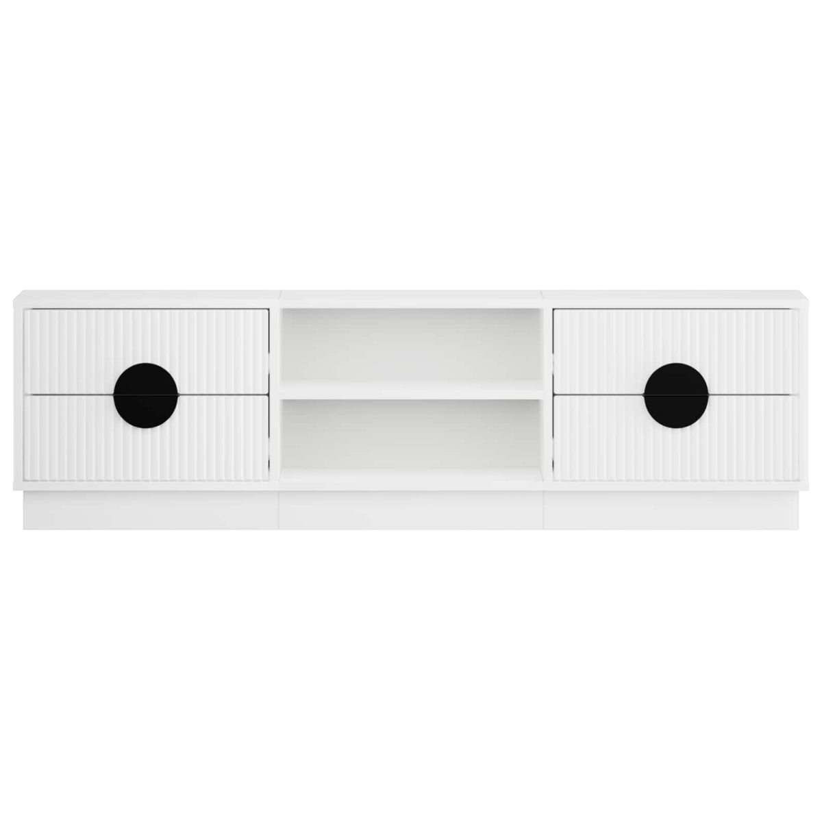 TV Cabinet VENRAY 137.5 x 33 x 40 cm White