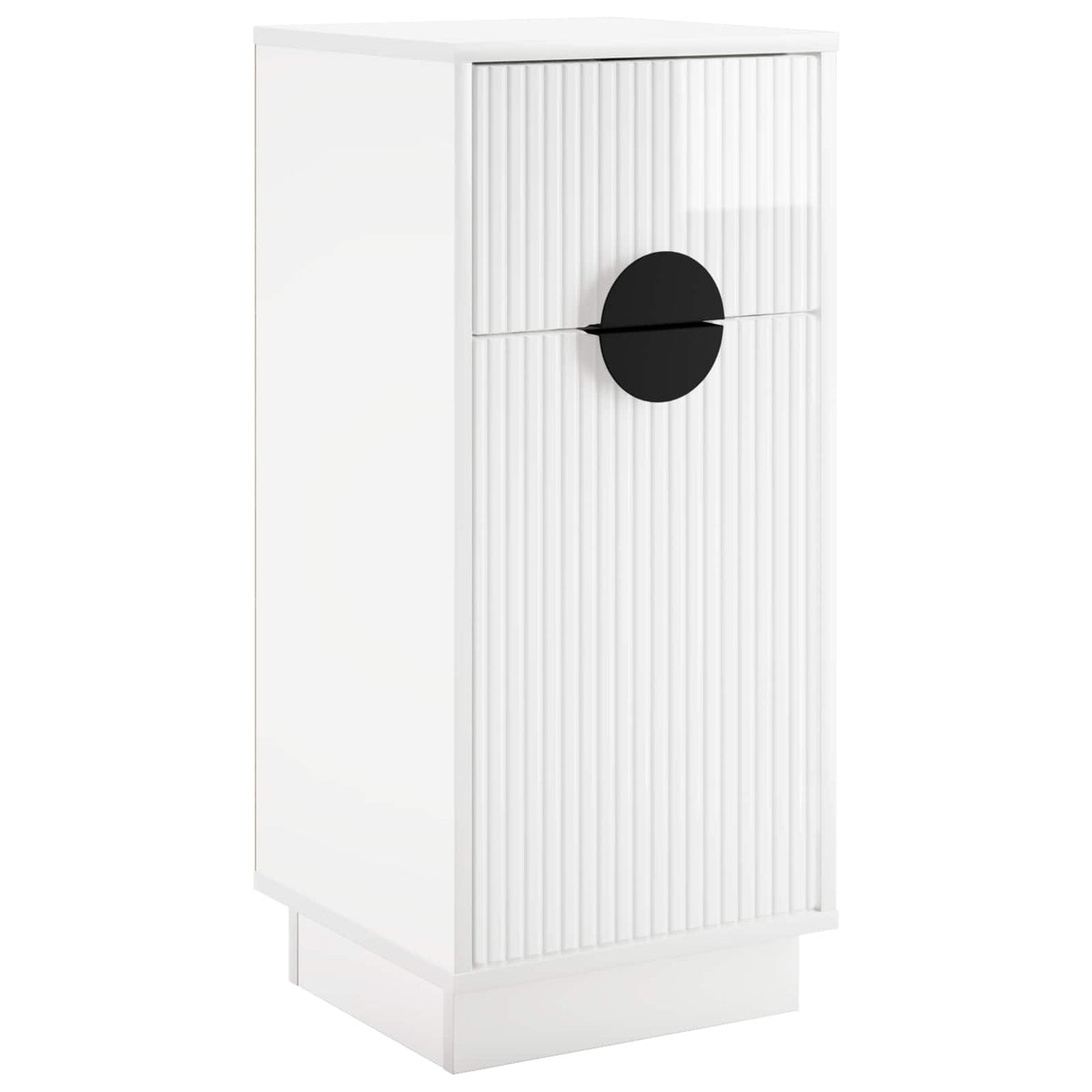 Sideboard VENRAY High Gloss White 35 x 33 x 77.5 cm