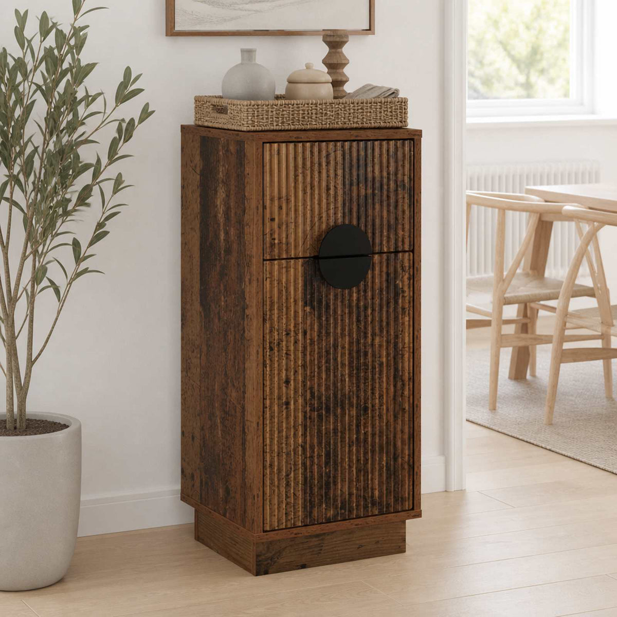Sideboard VENRAY Old Wood 35 x 33 x 77.5 cm Engineered Wood