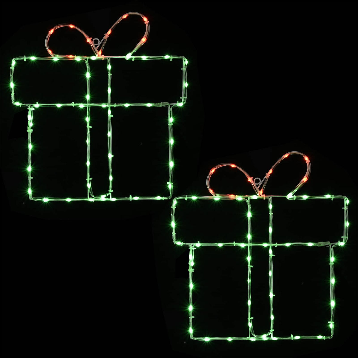 Christmas Window Silhouette Lights LOVIISA 2 pcs 160 LEDs
