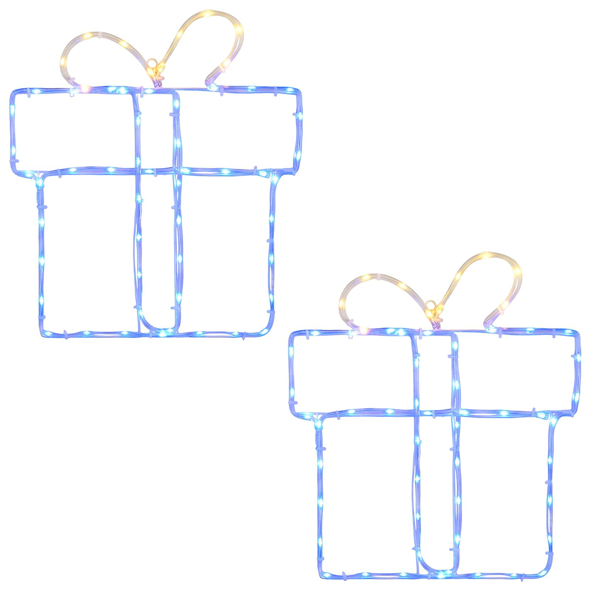 Christmas Window Silhouette Lights LOVIISA 2 pcs 160 LEDs