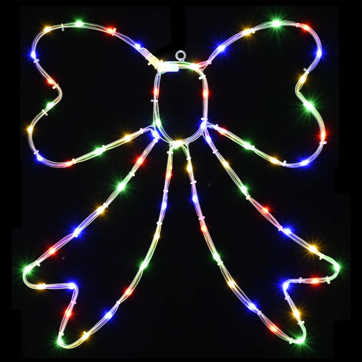 LED Rope Light Bow LOVIISA 70 LEDs Multicolour 50 x 51 cm