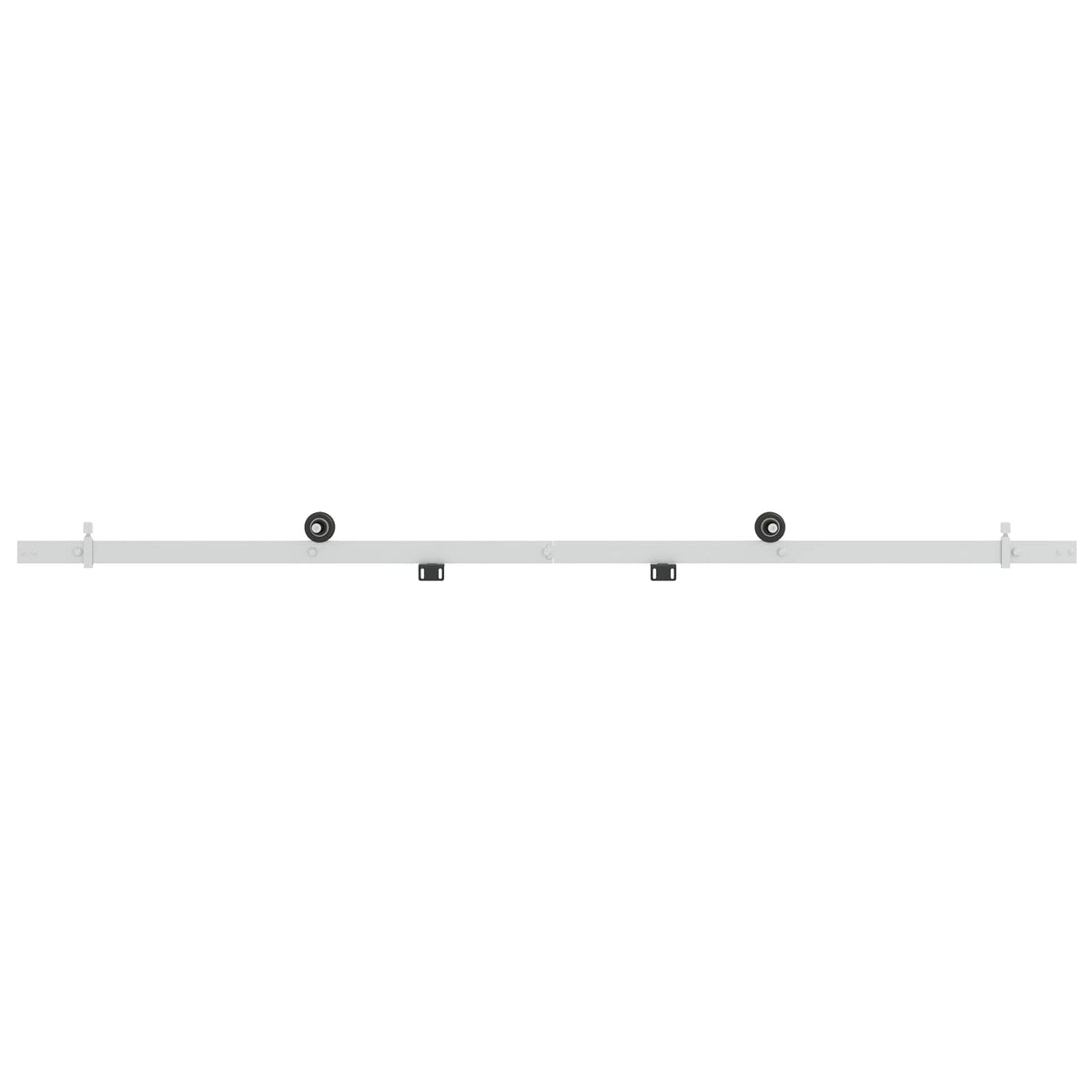 Sliding Door Hardware Kit 213.4 cm Steel White