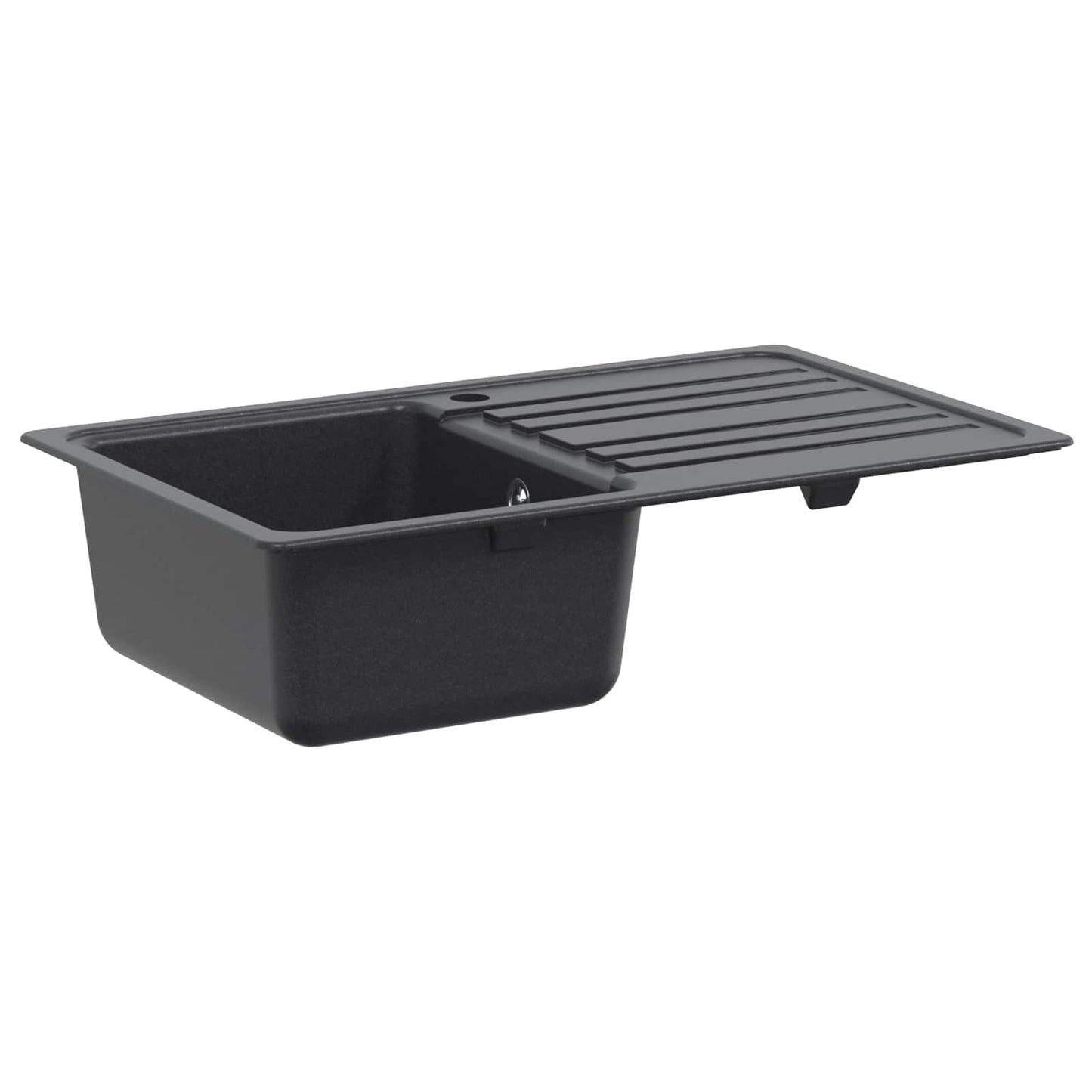 Kitchen Sink with Drainer Granite 76.5 cm x 46 cm x 28 cm
