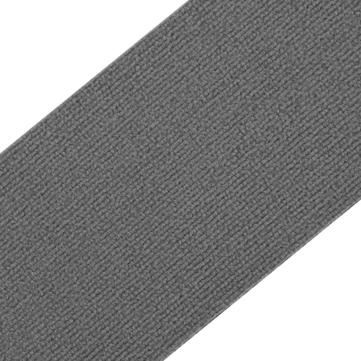 Stair Mats 15 pcs 76 x 20 cm Light Grey Polyester Rectangular