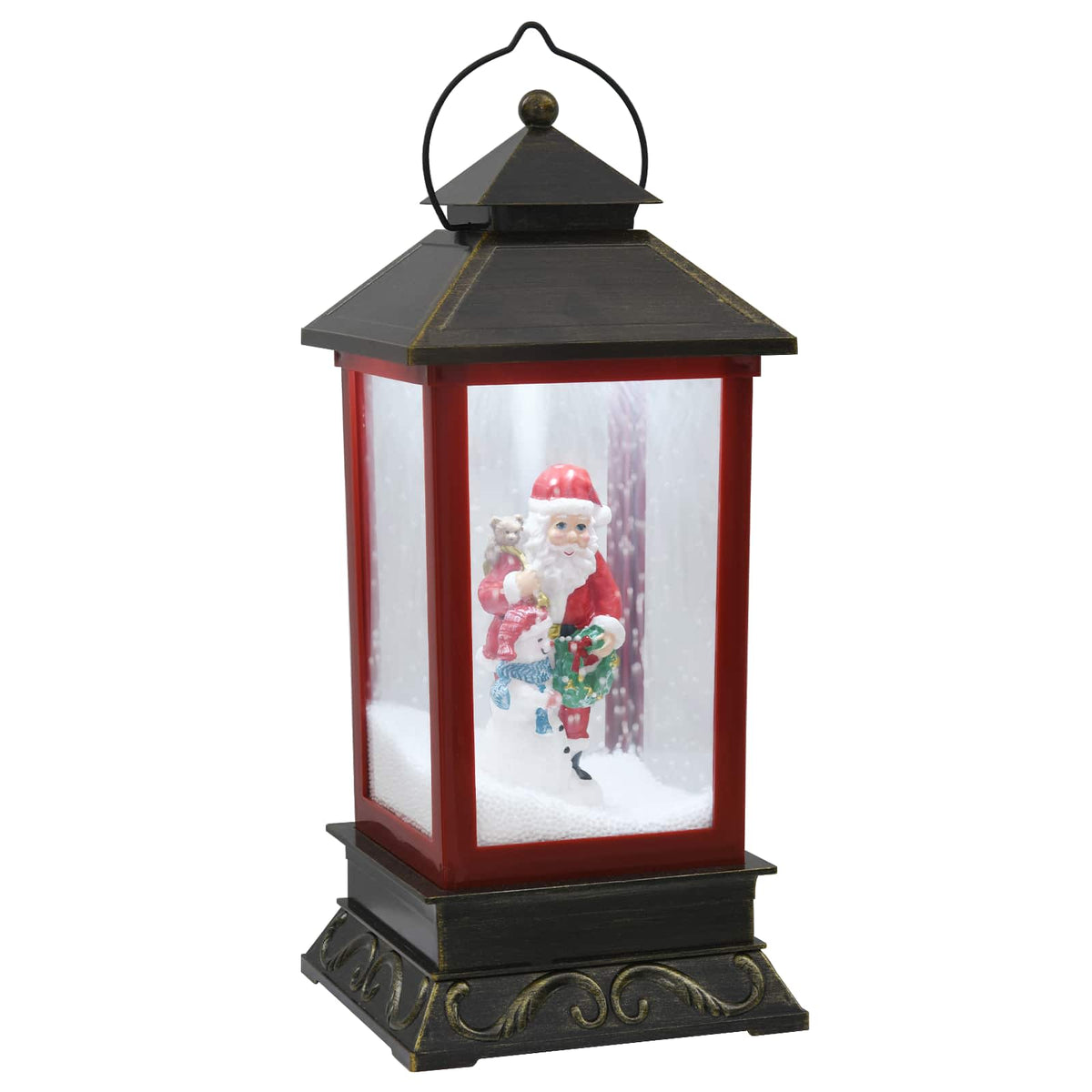 Christmas Lantern ESPOO Cold White 17.5 x 17.5 x 41 cm