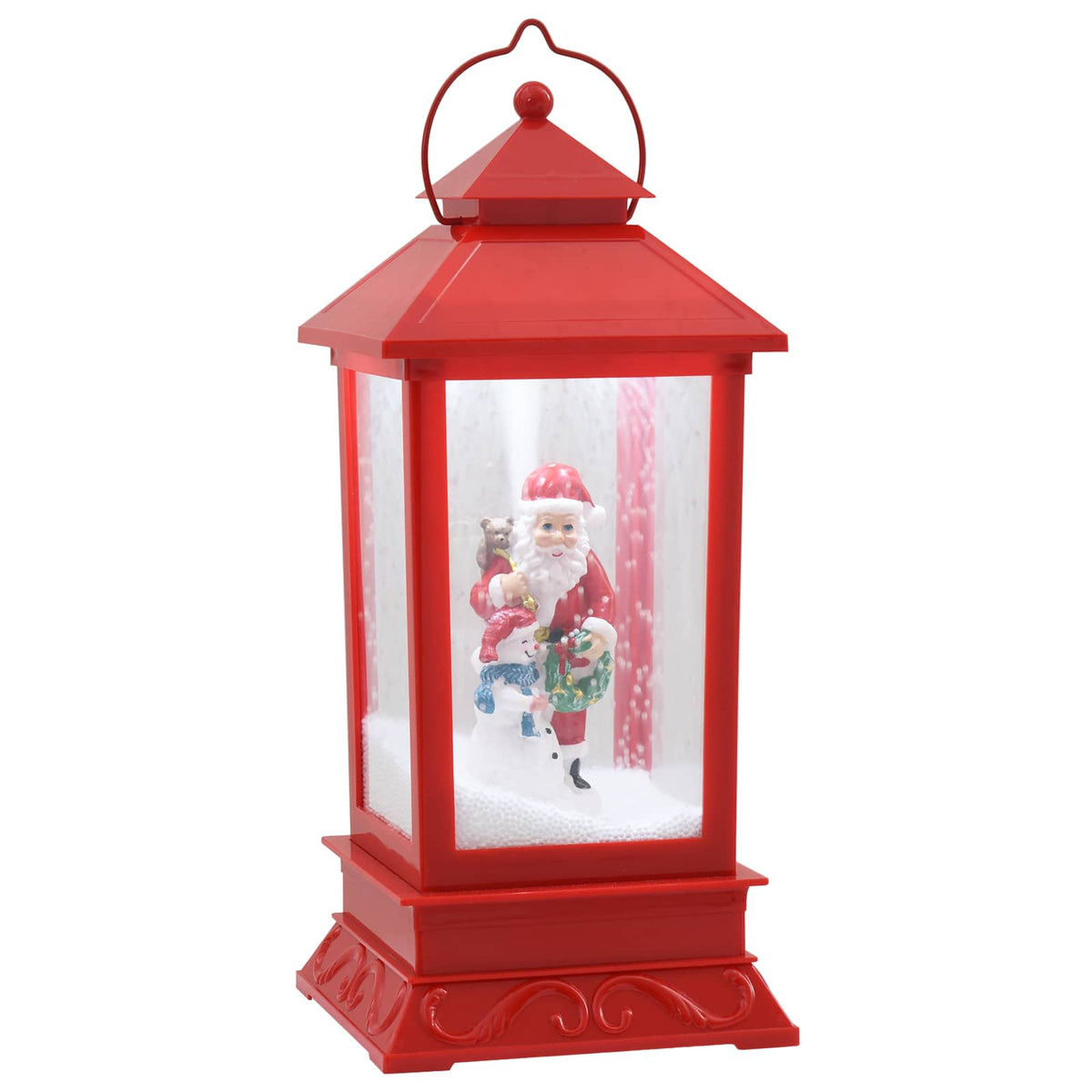 Christmas Lantern ESPOO Cold White 17.5 x 17.5 x 41 cm
