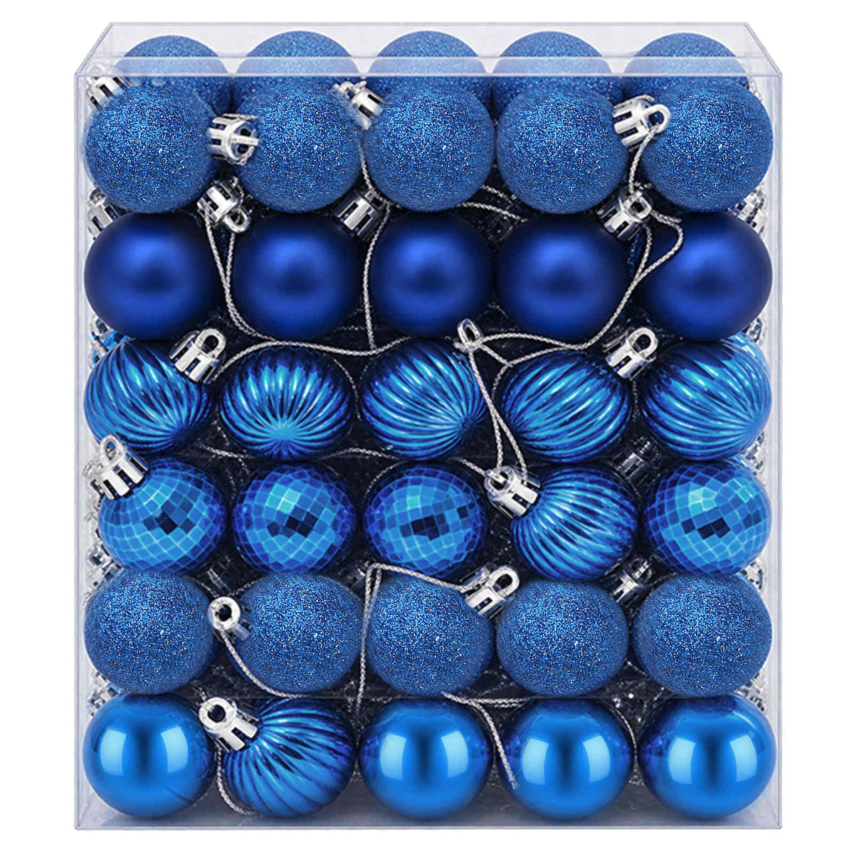 Christmas Ball Set 150 pcs Blue 3 cm Polystyrene