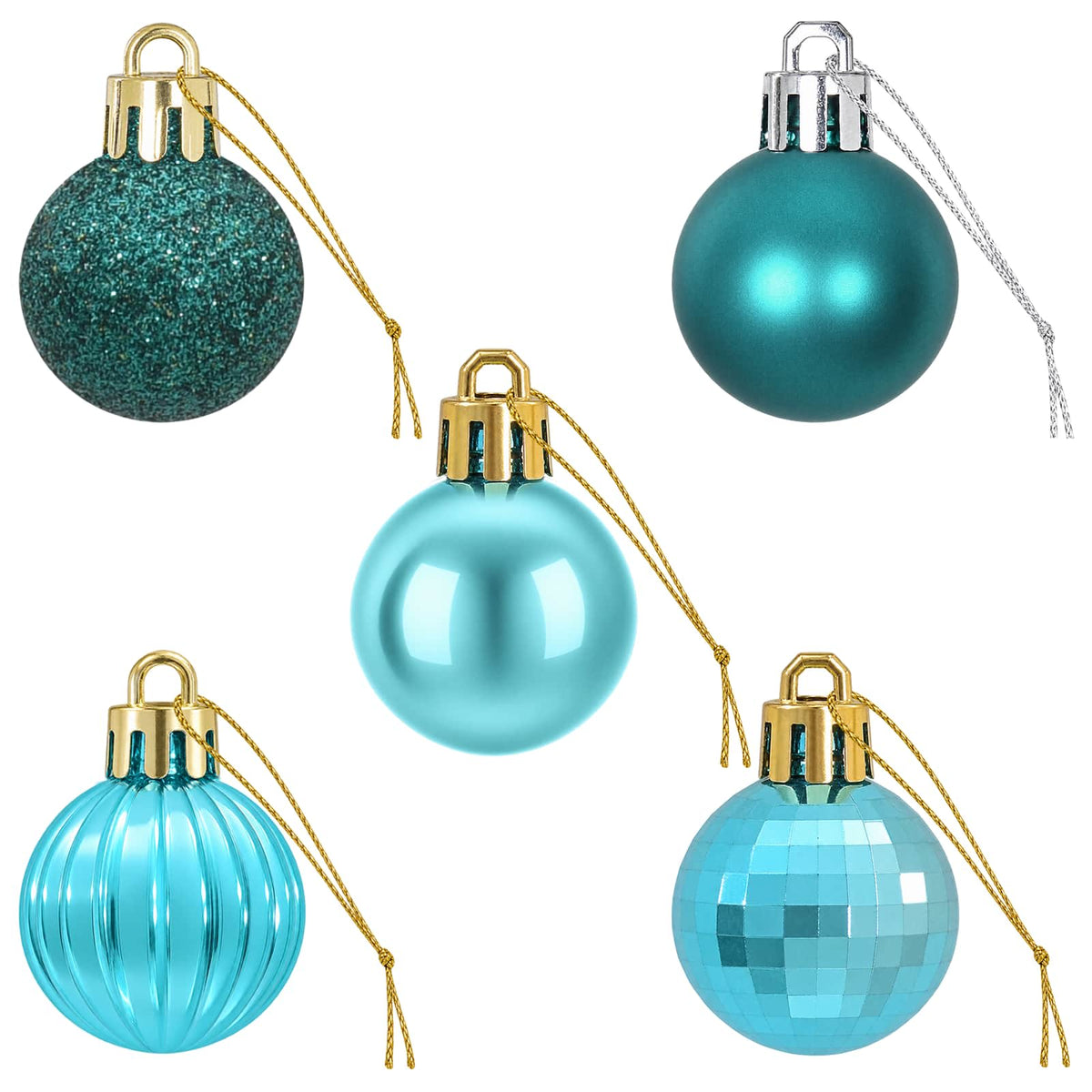 Christmas Ball Set 150 pcs Green 3 cm Polystyrene