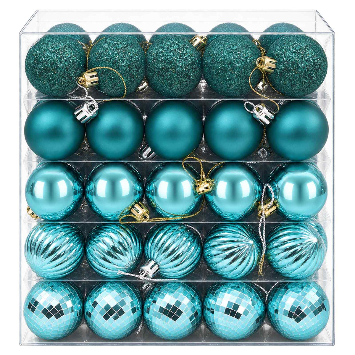 Christmas Ball Set 100 pcs Green 4 cm Polystyrene