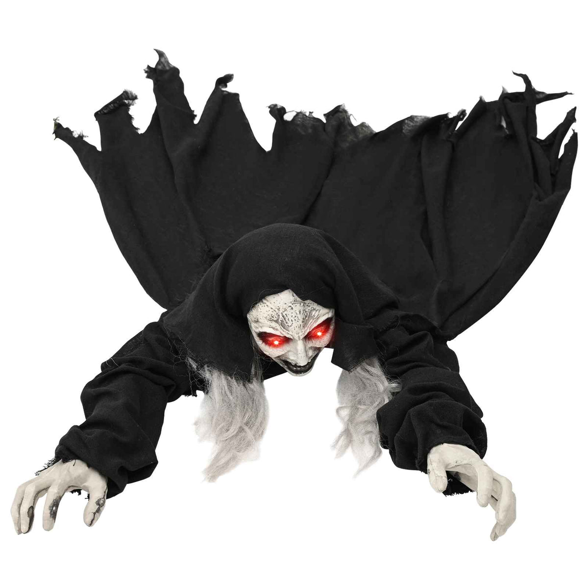 Halloween Decoration Zombie SPOOKA Black 41 x 130 x 24 cm