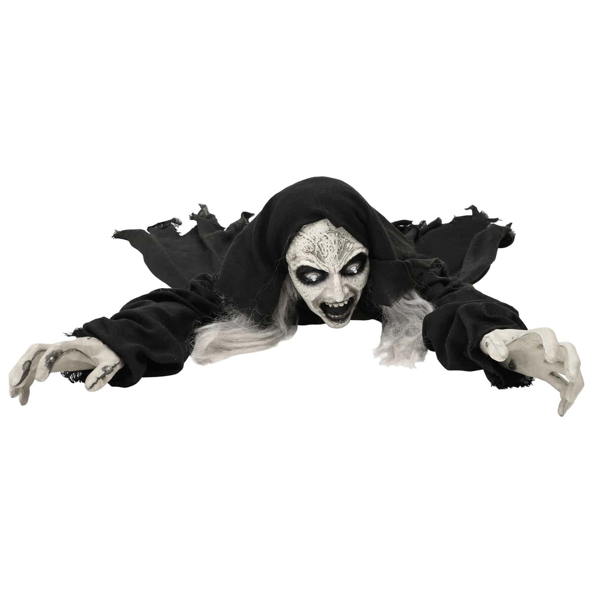 Halloween Decoration Zombie SPOOKA Black 41 x 130 x 24 cm