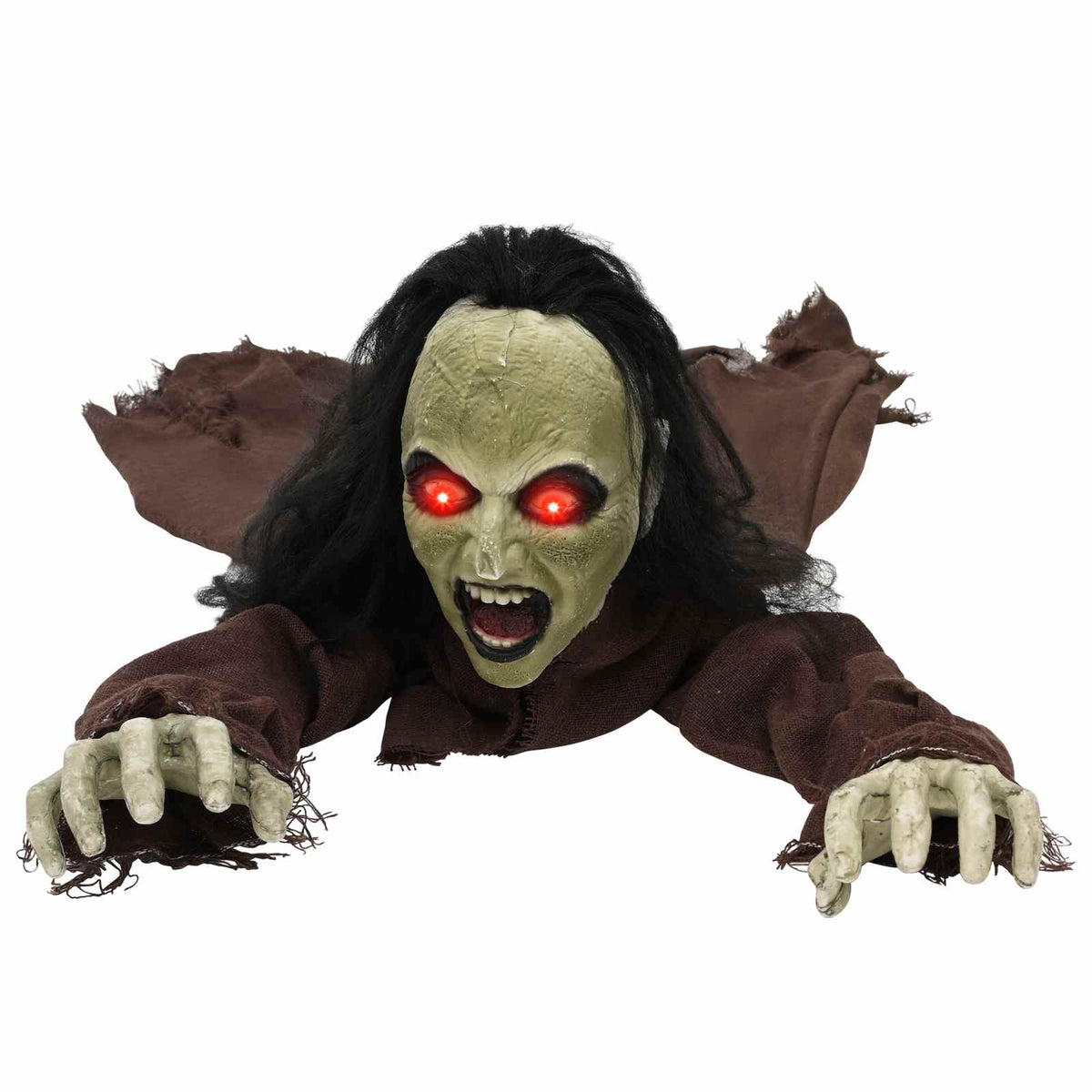 Halloween Crawling Zombie SPOOKA Brown 51 x 130 x 24 cm