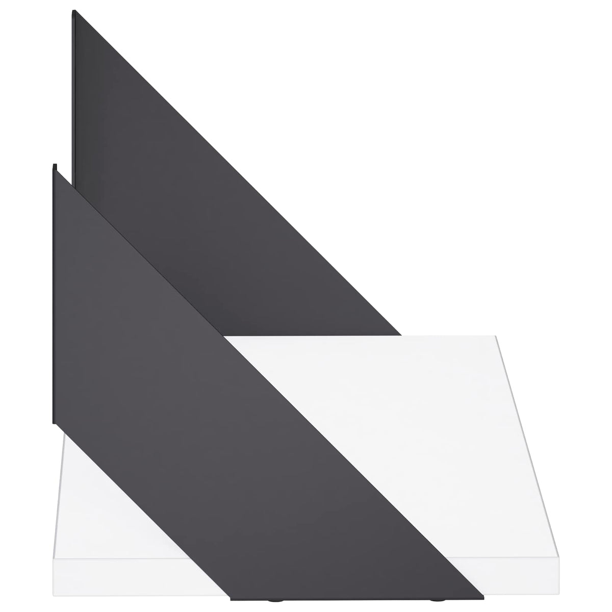 Wall Shelves 2 pcs White 50 x 20 x 17 cm