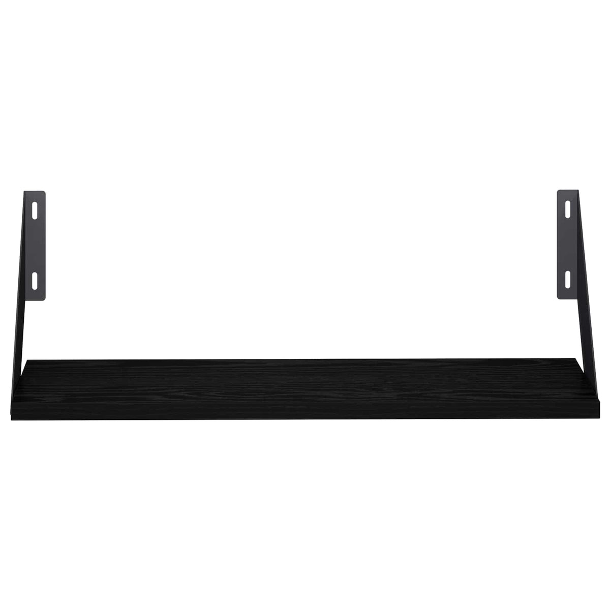 Wall Shelves 4 pcs Black Oak 50 x 20 x 17 cm