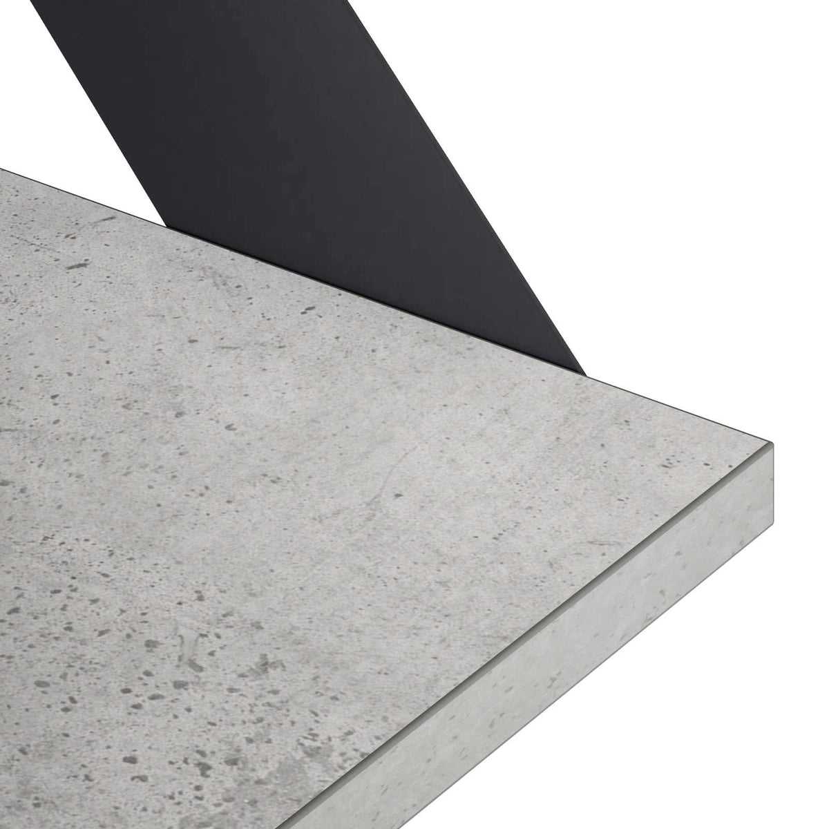 Wall Shelves 2 pcs Concrete Grey 50 x 20 x 17 cm