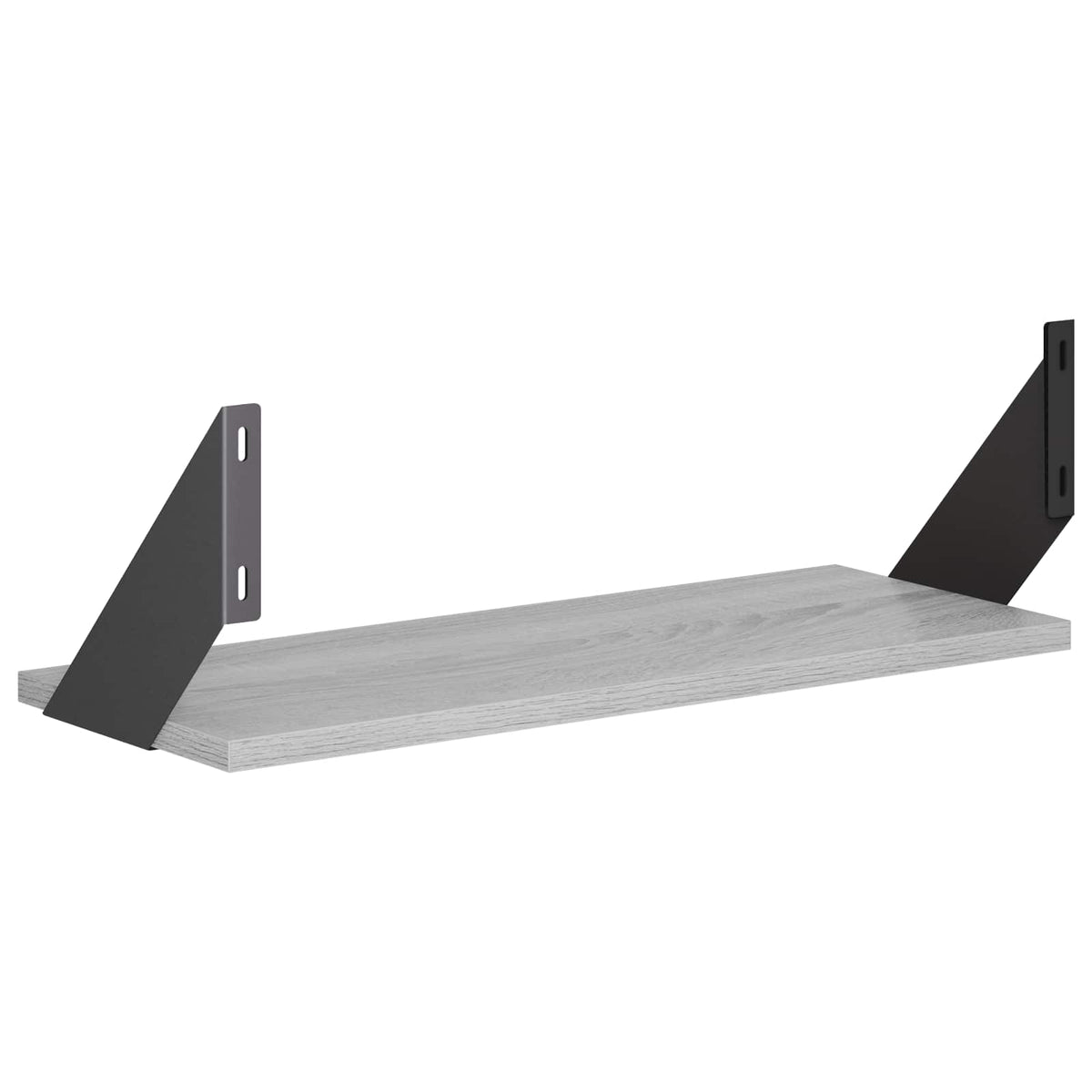 Wall Shelves 4 pcs Grey Sonoma 50 x 20 x 17 cm